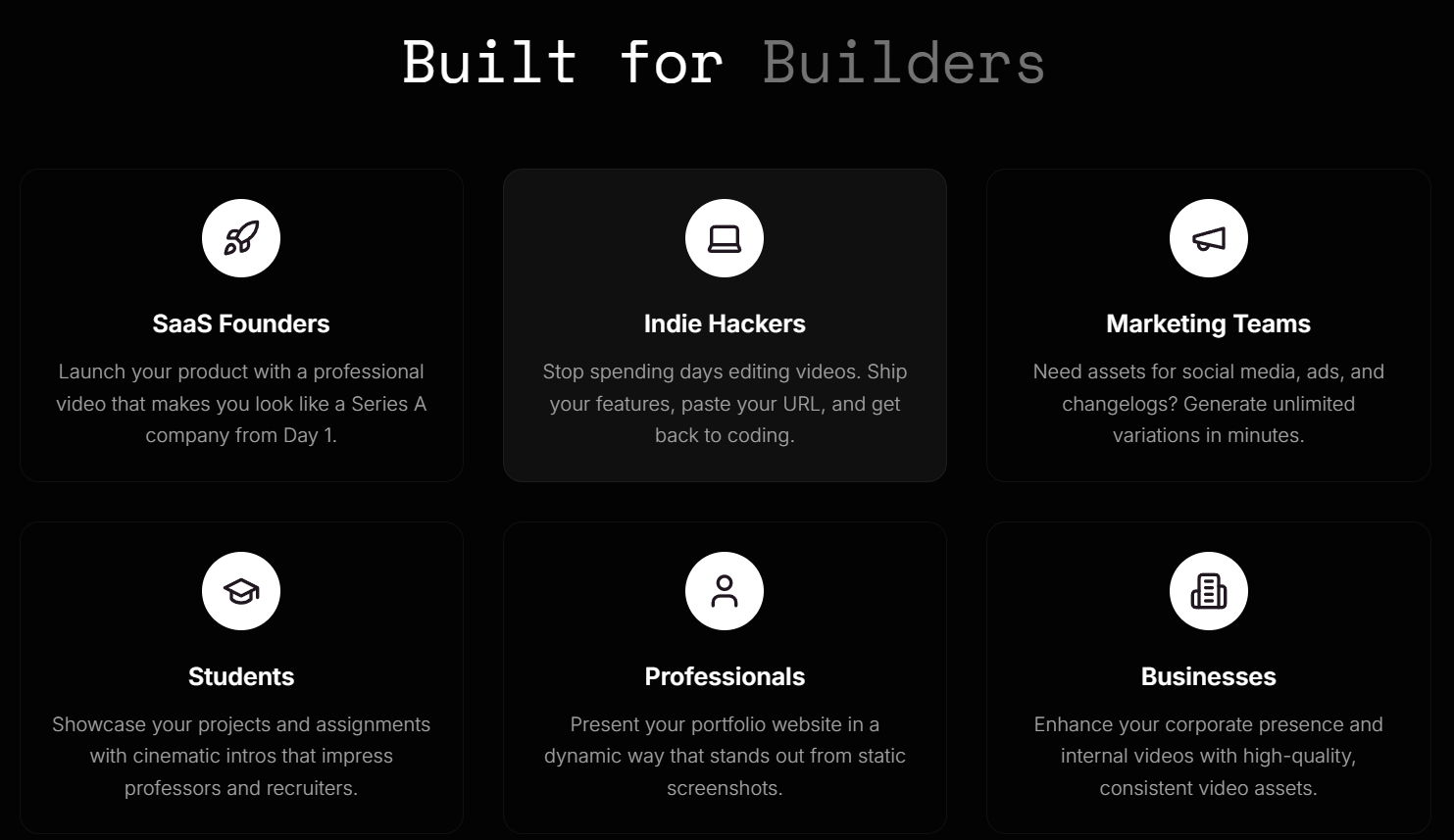 Launch — Where vibe coders get discovered.