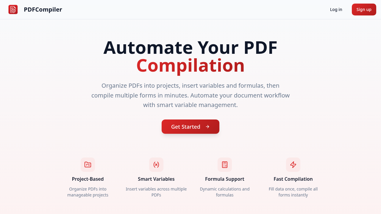 Pdf Compilation Software PDF Compiler - Launch AI