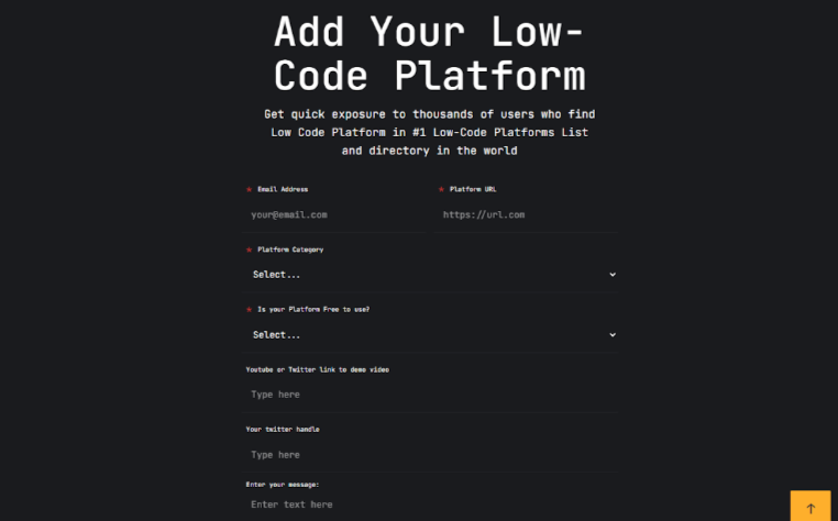Low Code Platforms - Launch AI