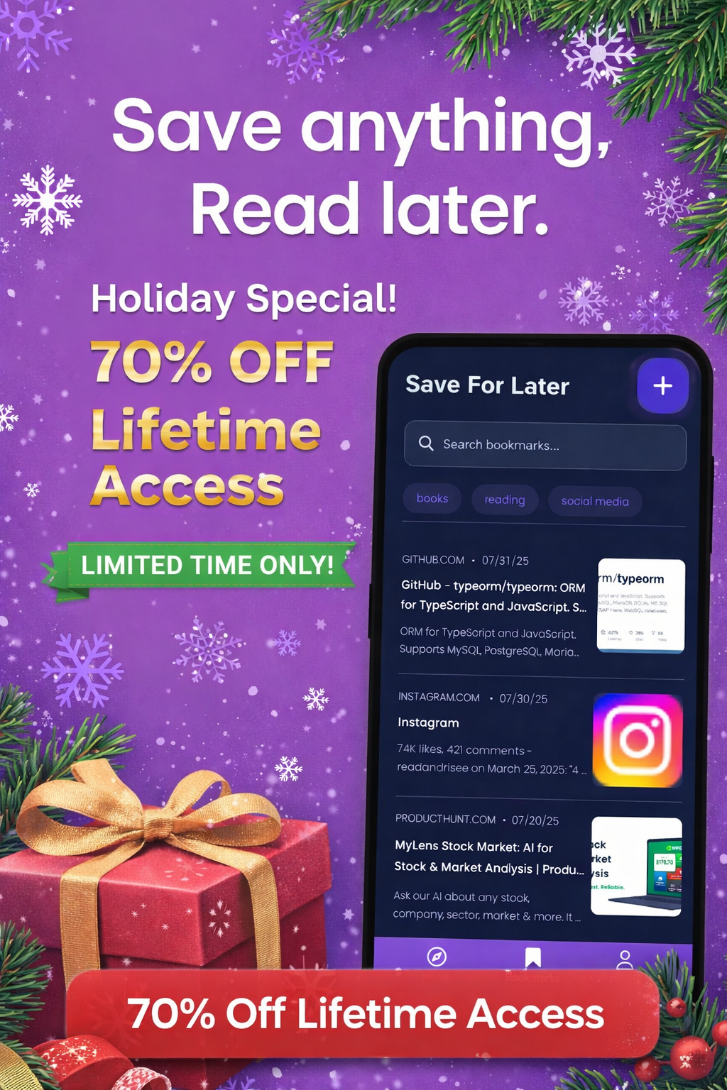 Save For Later - Launch AI