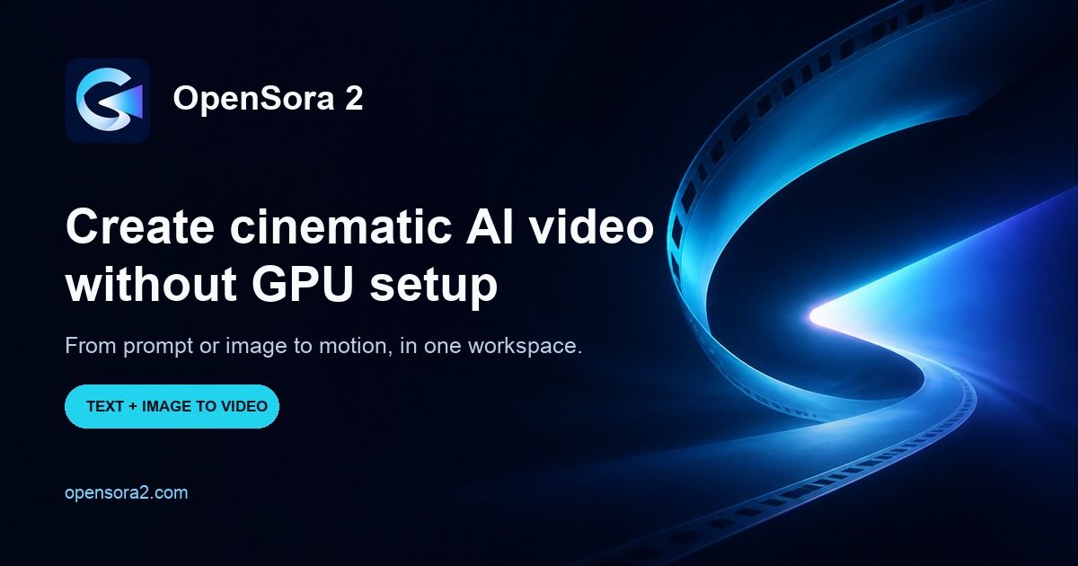 OpenSora 2 product image 1