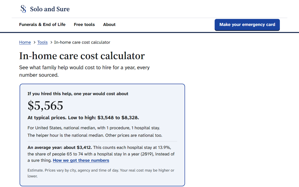 Cost of in home care for elderly: what family does for free product image 3