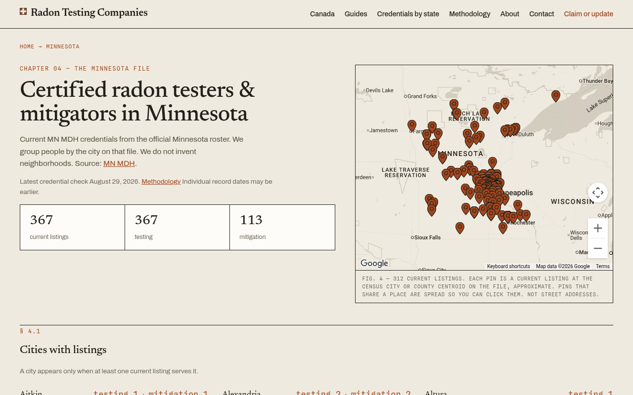 Radon Testing Companies product image 2