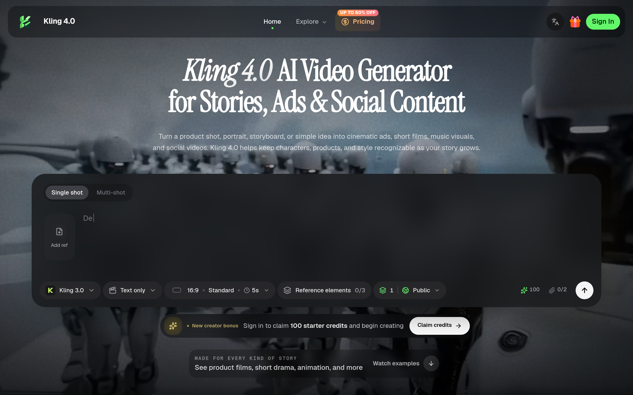 Kling product image 1