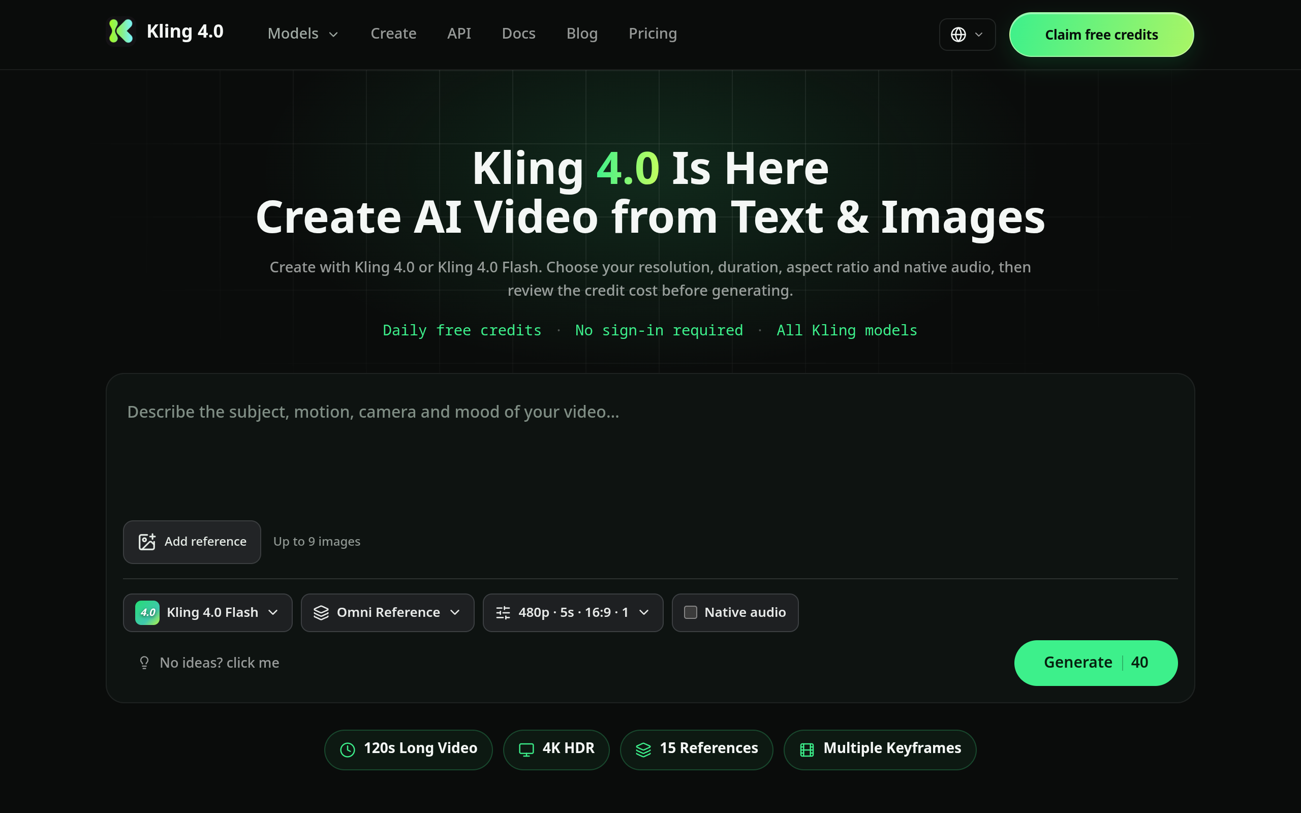 Kling4.0 product image 1