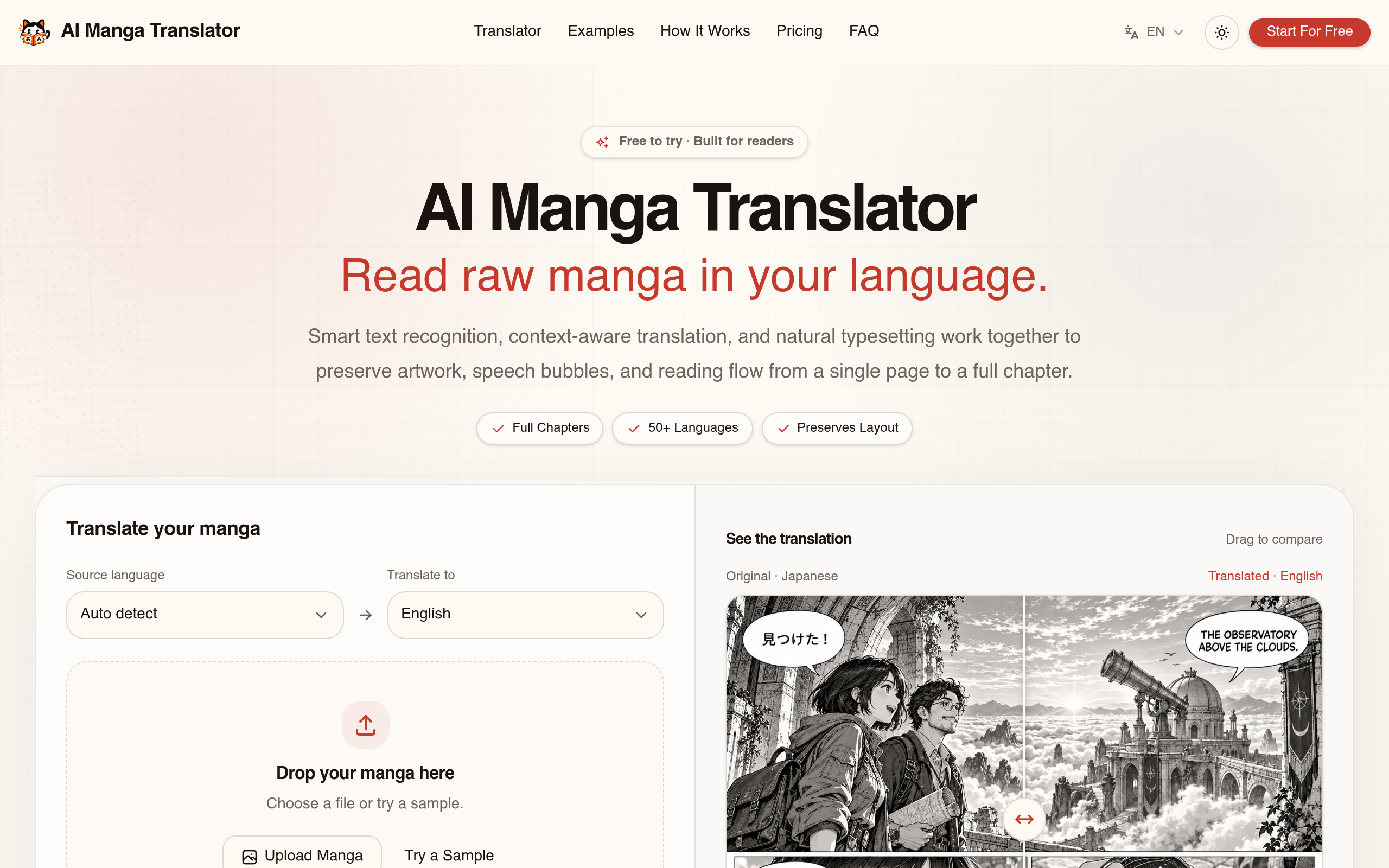 AI Manga Translator product image 1