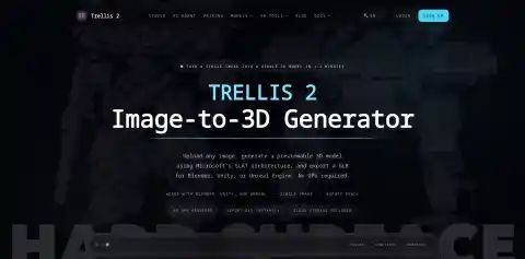 Trellis 2 — Image to 3D AI product image 1