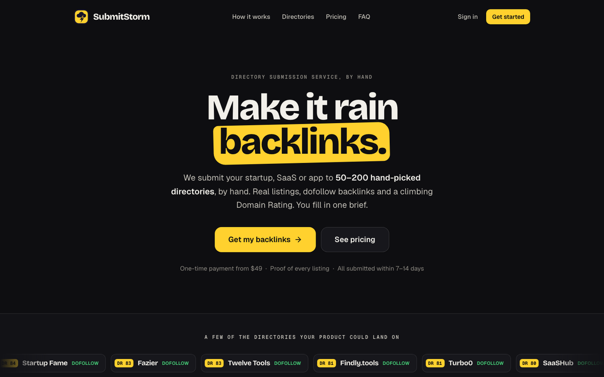 SubmitStorm product image 2
