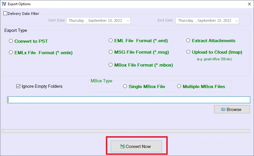 TrustVare OLM to PST Converter product image 5