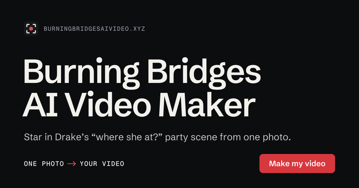 Burning Bridges AI Video product image 1