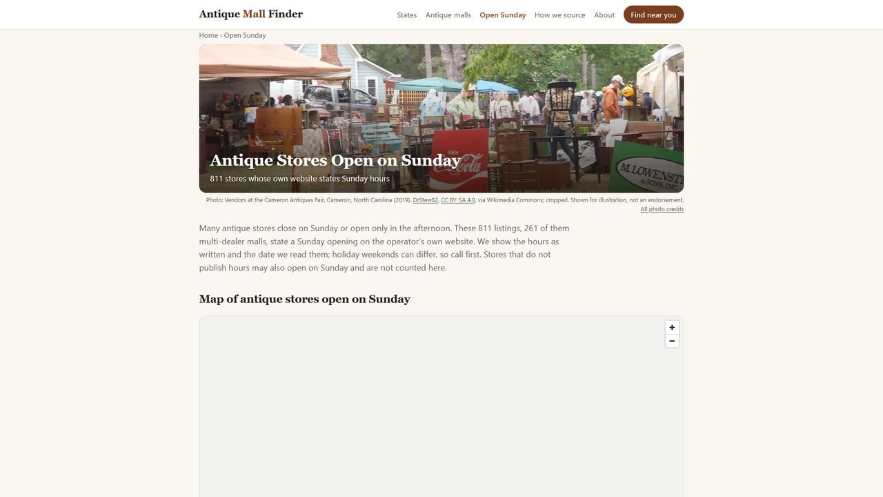 Antique Mall Finder product image 1