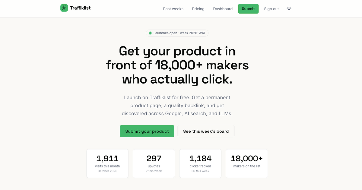 traffiklist.com product image 1