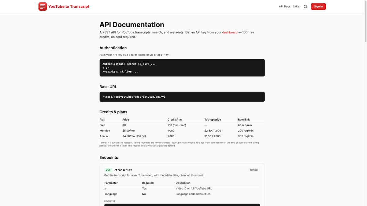 GetYouTubeTranscript product image 3