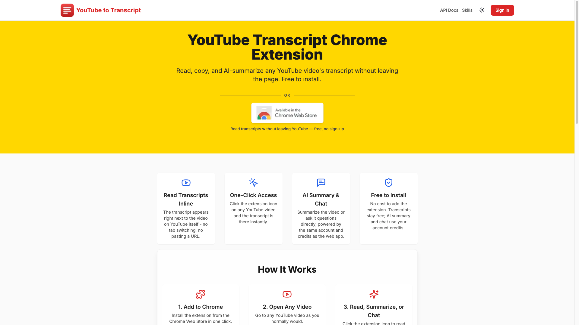 GetYouTubeTranscript product image 4