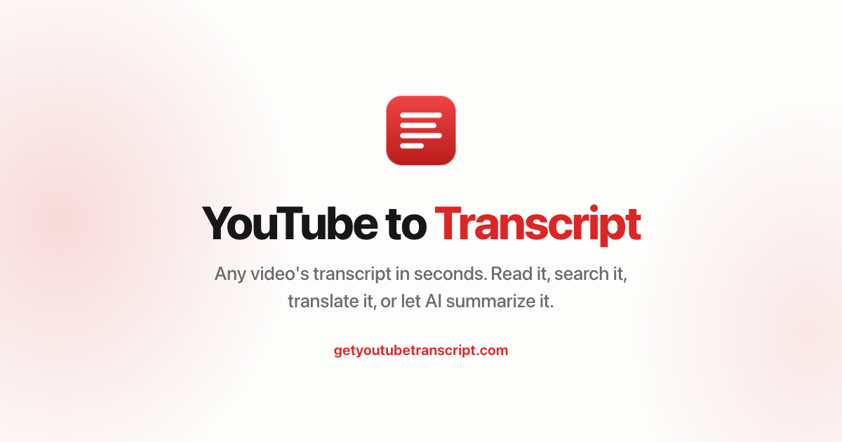 GetYouTubeTranscript product image 5