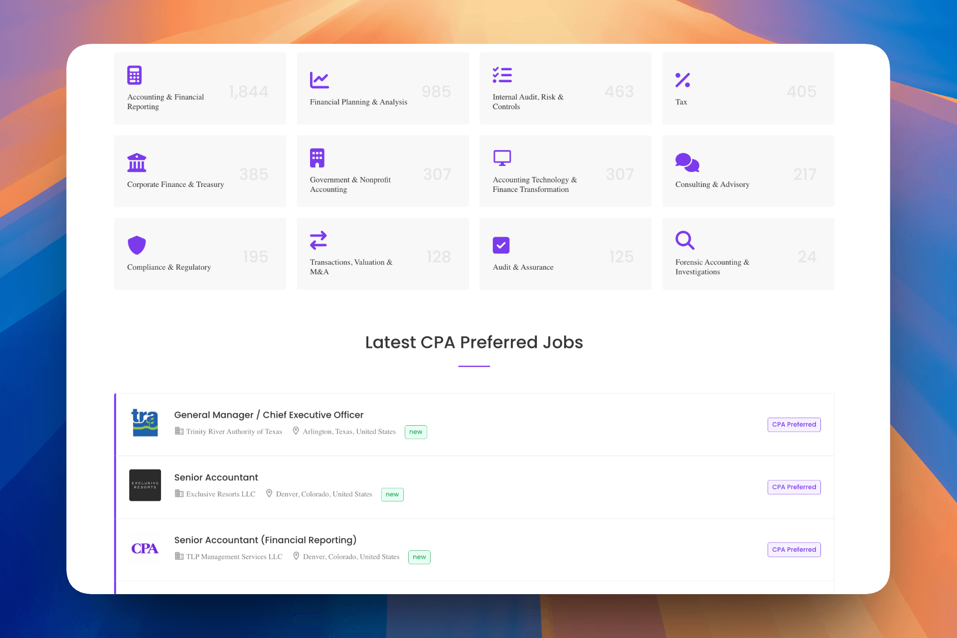 CPA Preferred Jobs product image 2