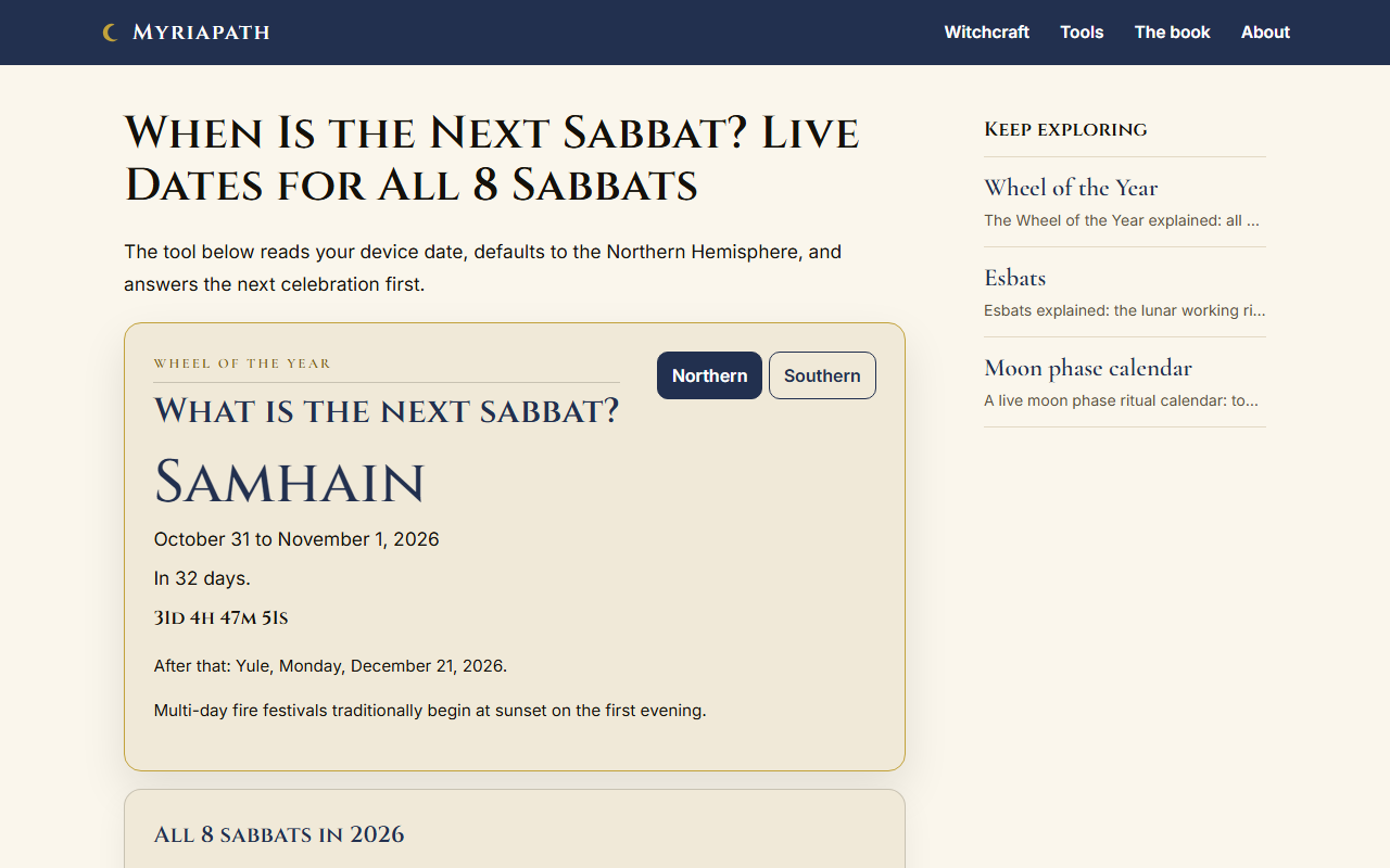 Next Sabbat product image 2