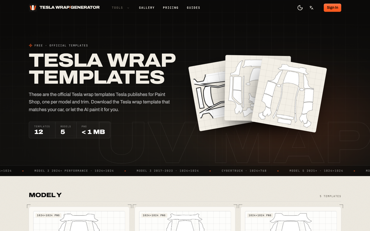 Tesla Wrap Generator product image 2
