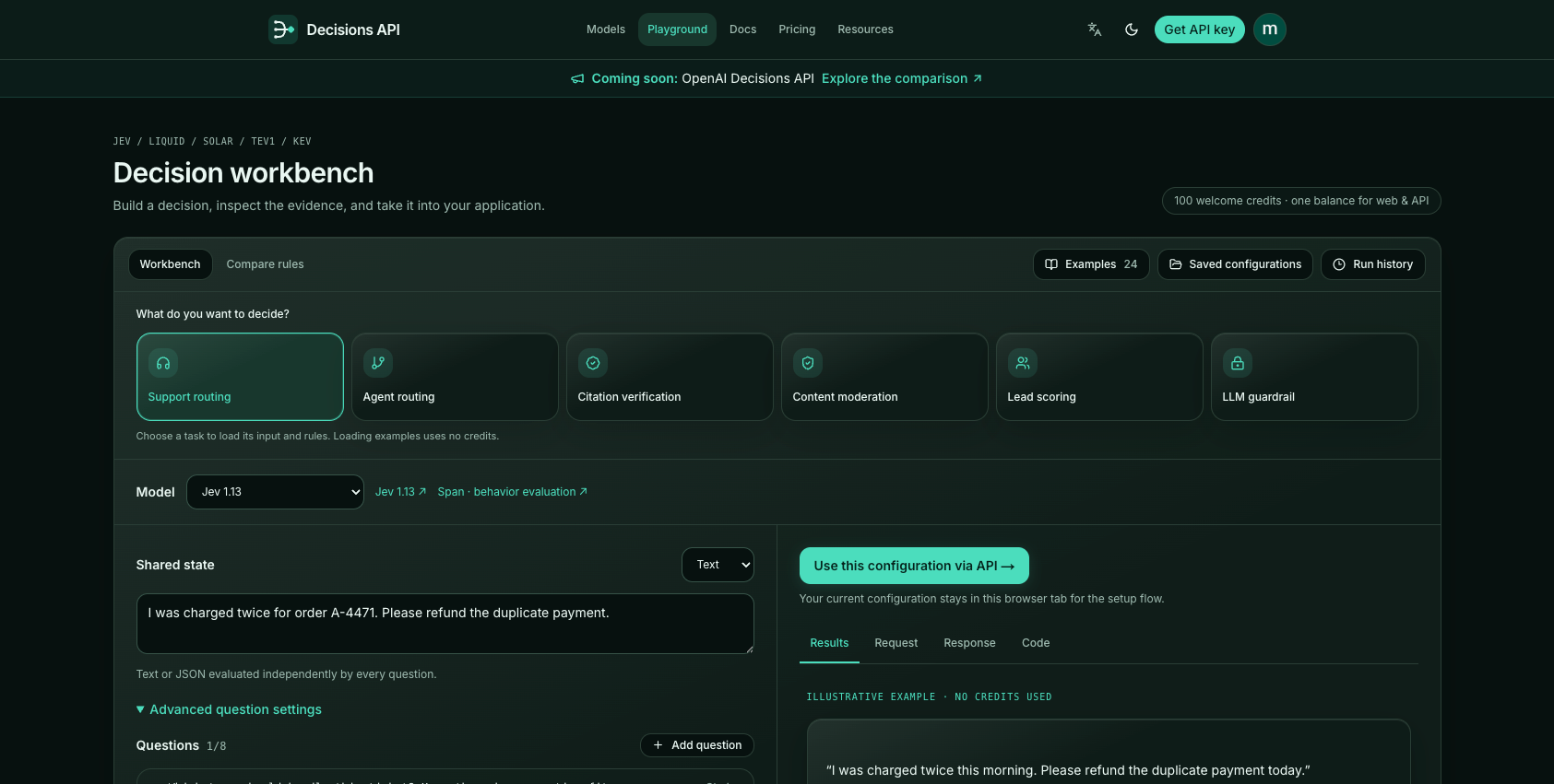 Decisions API product image 3