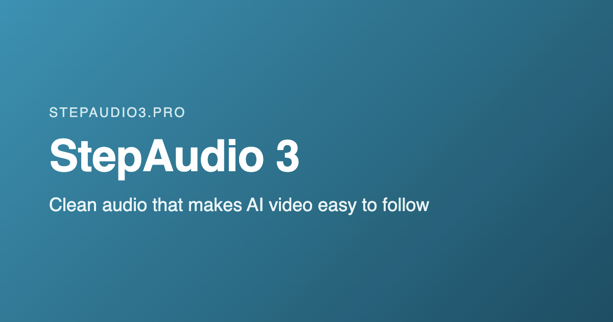 StepAudio 3 product image 1