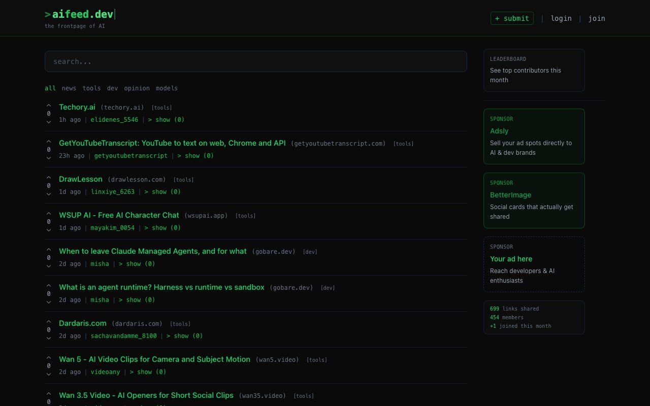 aifeed.dev product image 5