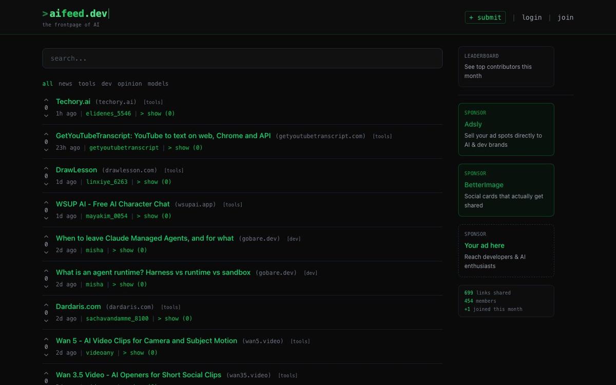 aifeed.dev product image 5