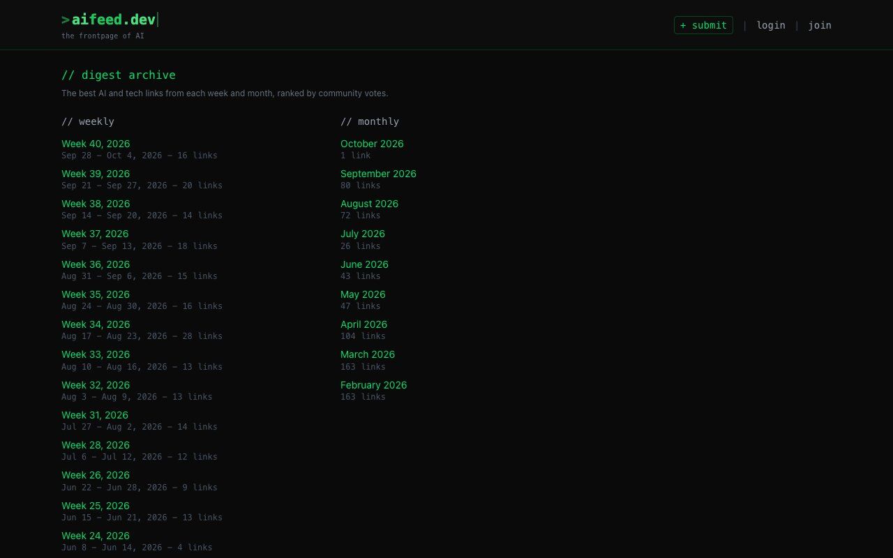 aifeed.dev product image 3