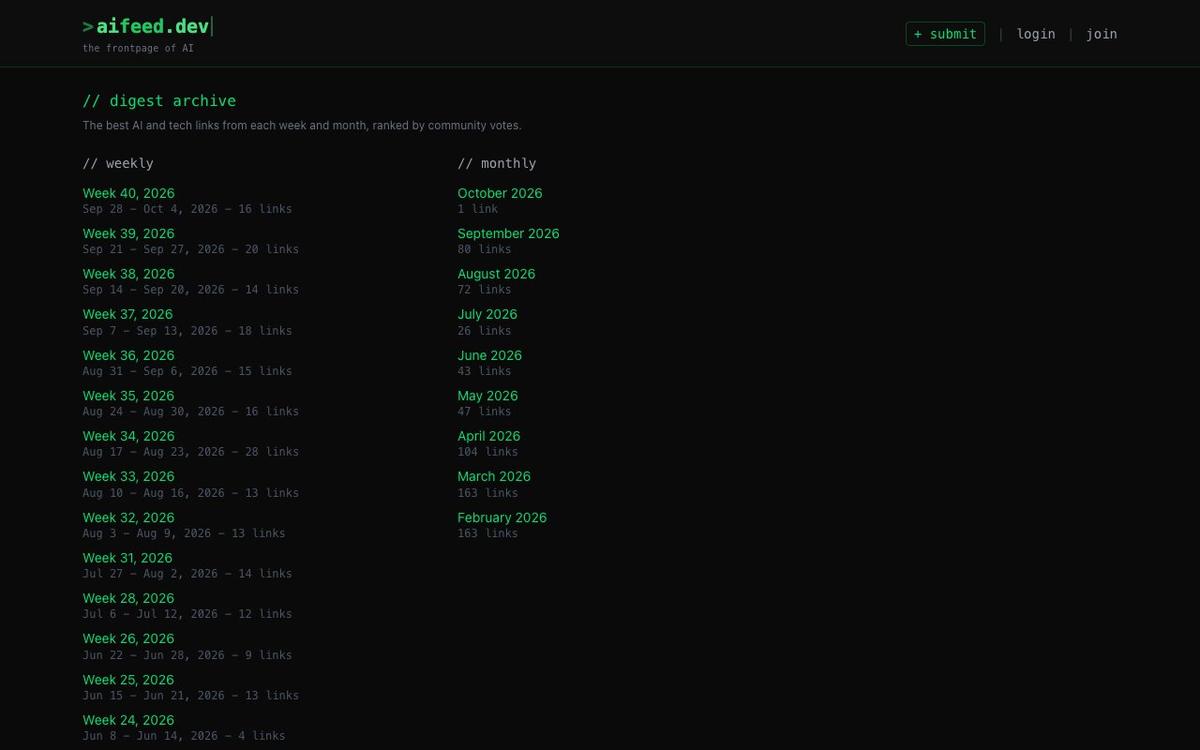 aifeed.dev product image 3