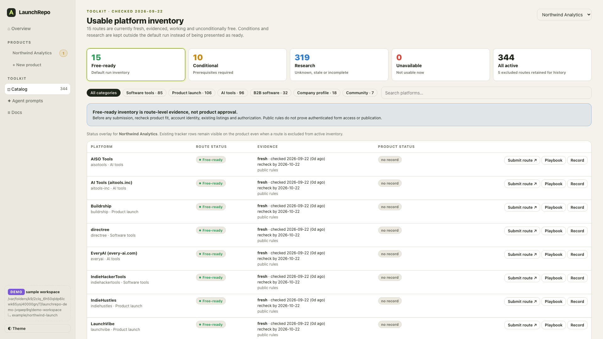 LaunchRepo product image 4