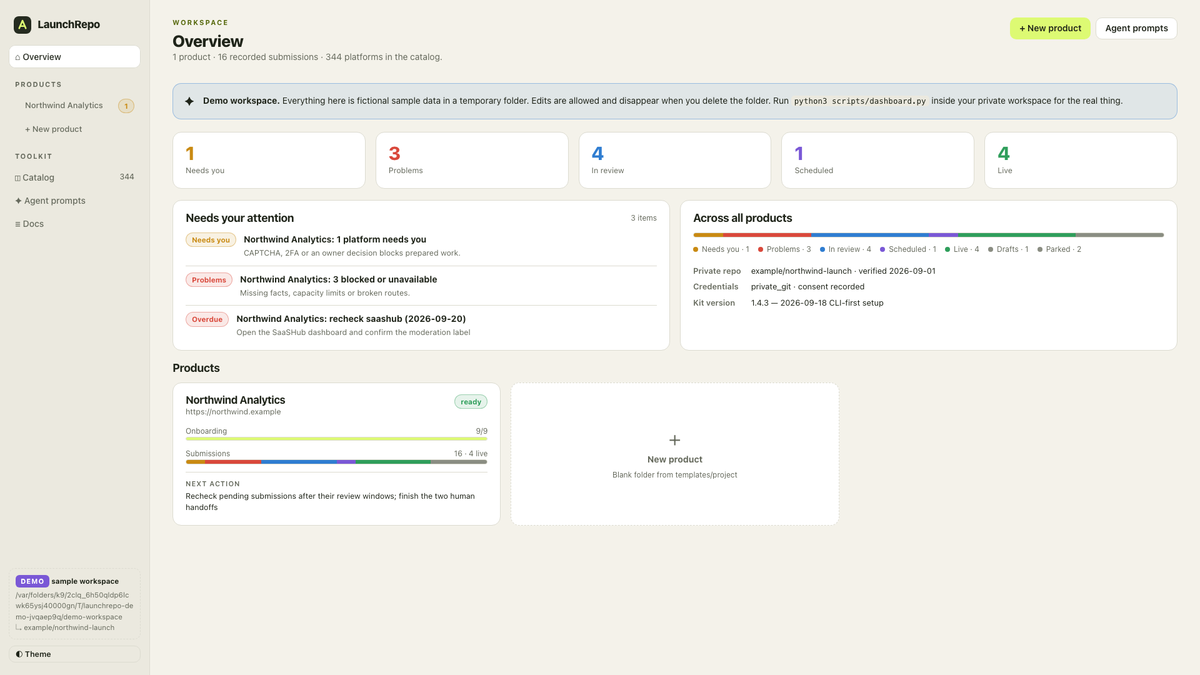 LaunchRepo product image 3
