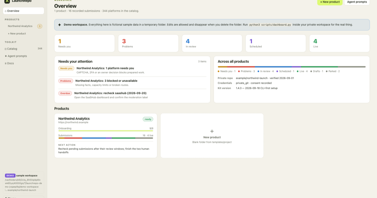 LaunchRepo product image 5