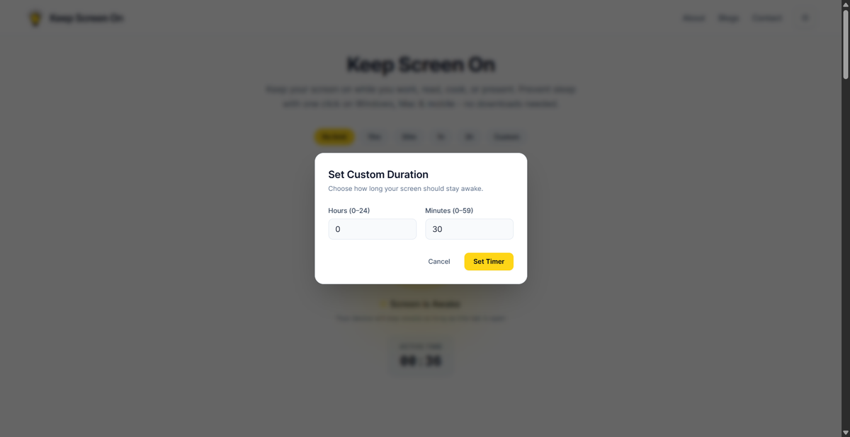 Keep Screen On product image 1