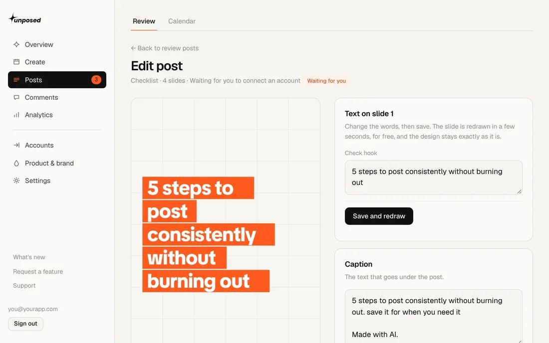 Unposed product image 2