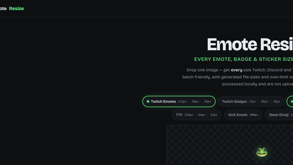 Emote Resizer product image 1