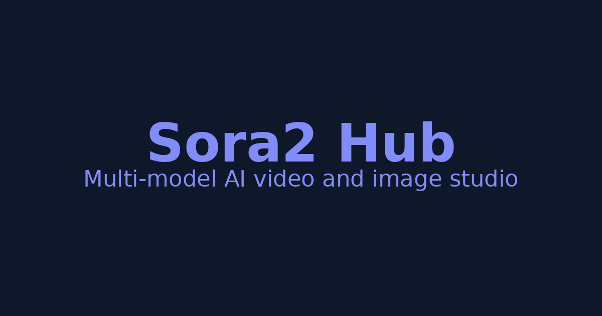 Sora2 Hub product image 1