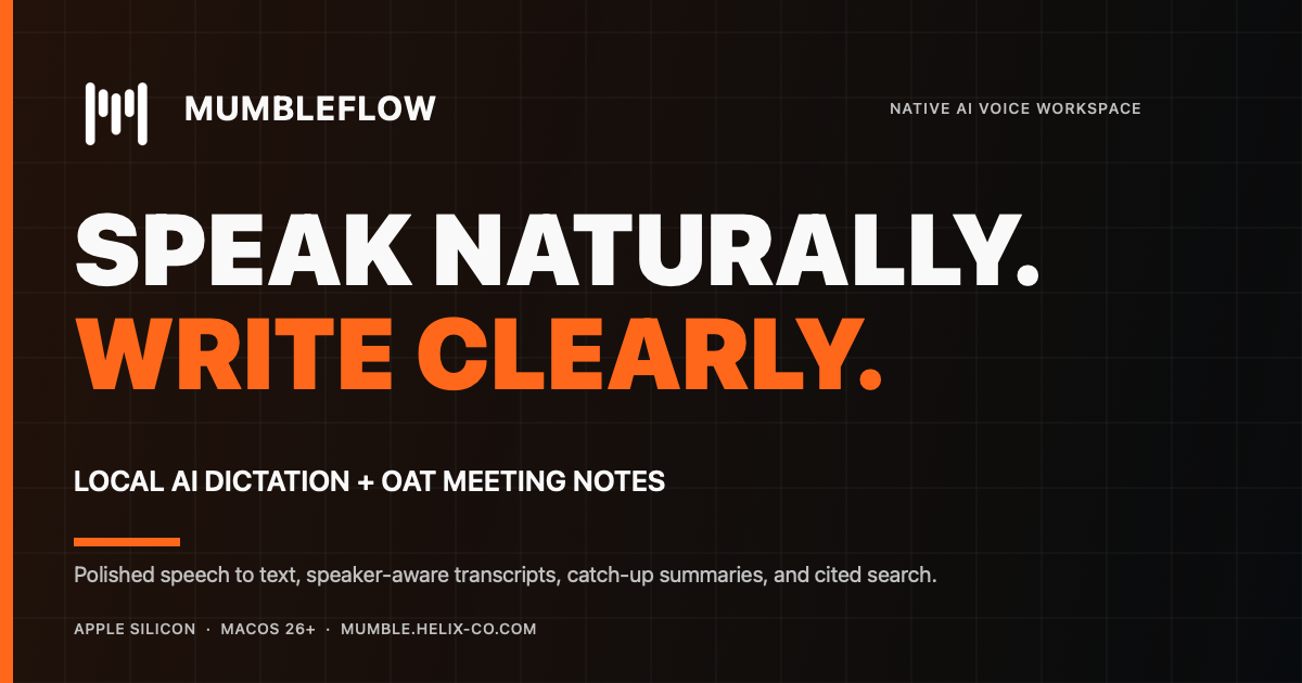 MumbleFlow product image 1