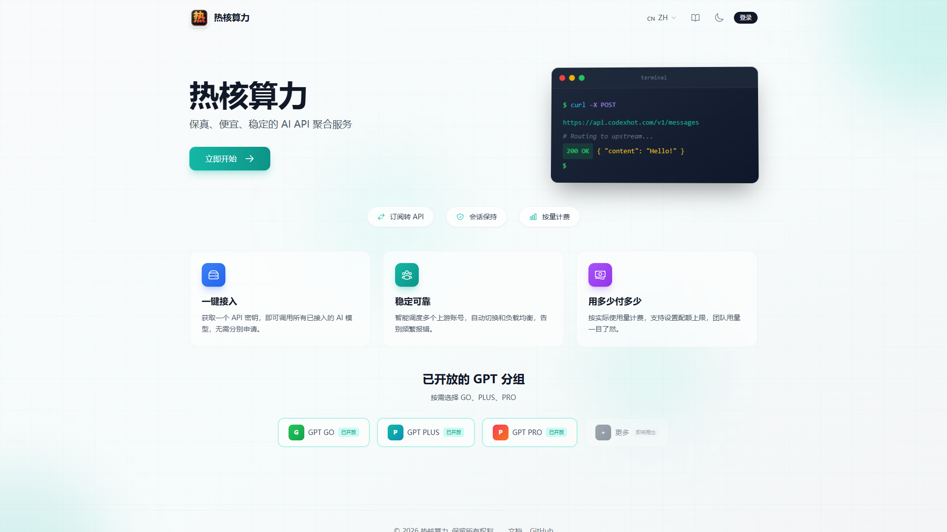热核算力 (CodexHot) product image 1