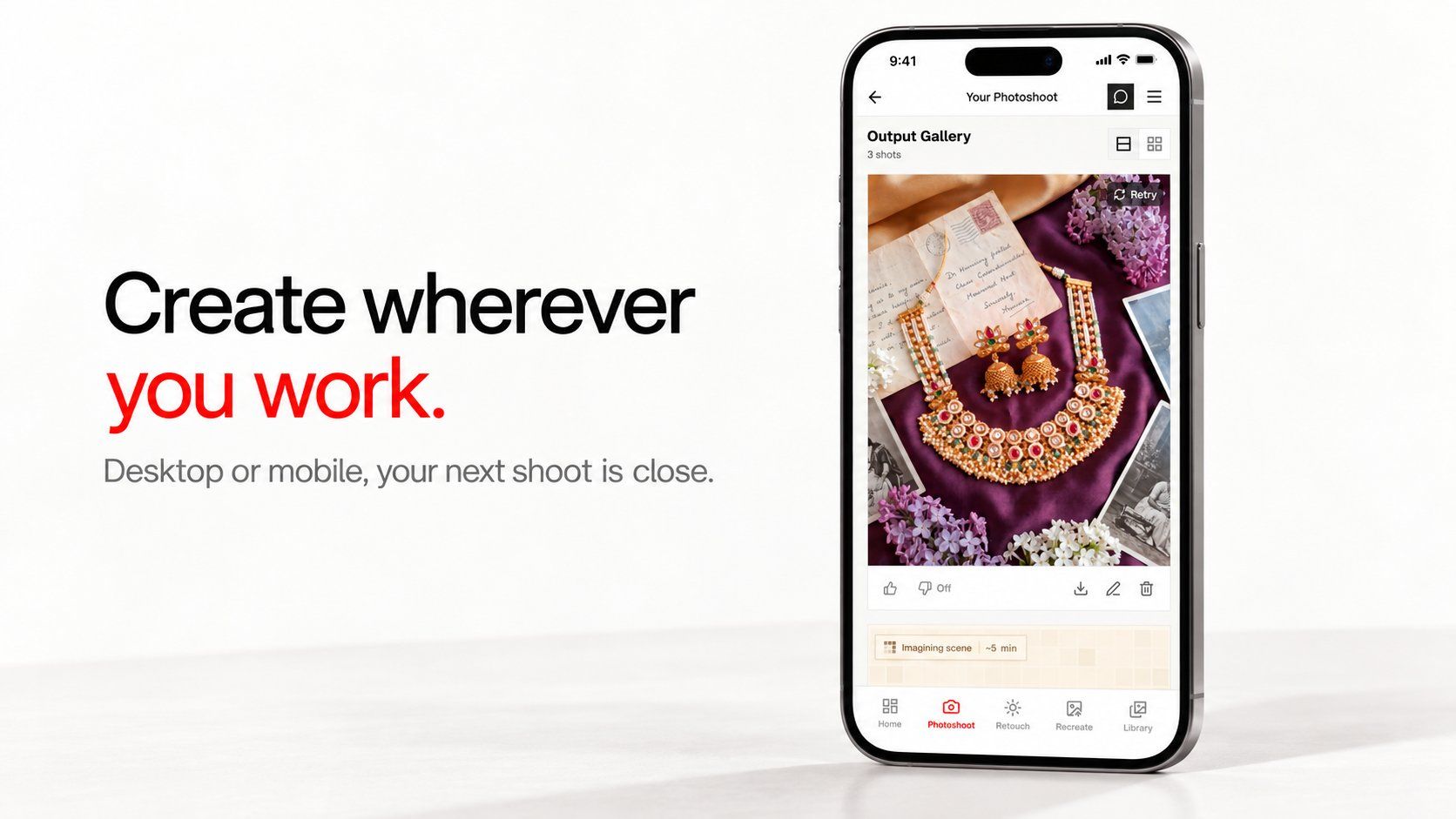 Hylo | AI Jewelry Photography product image 7
